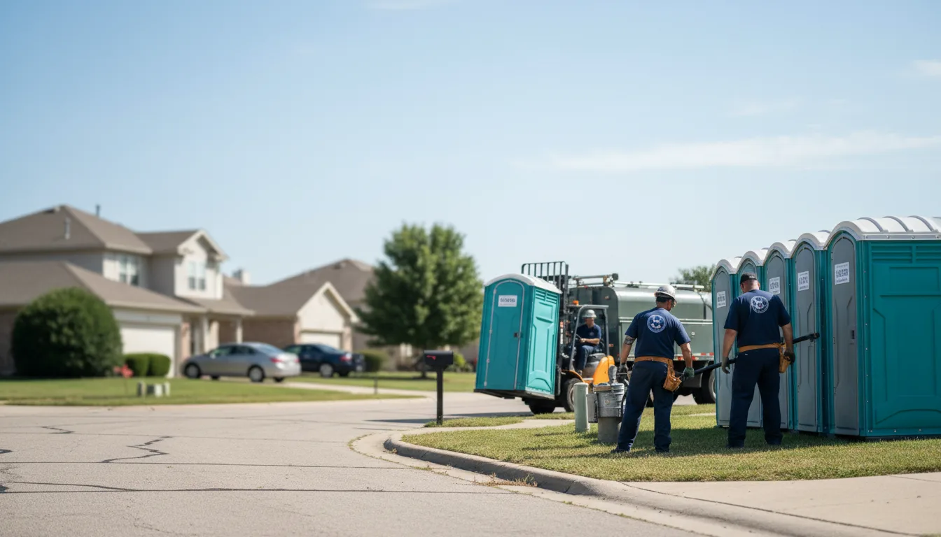 Porta Potty Rental in Darien, IL near me